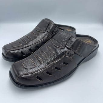 Dép sabo nam da bò - mã 045718