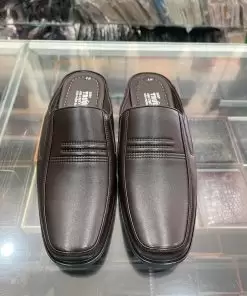 Giày sục nam da bò - Mã 572 - màu nâu - Ảnh 2
